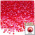 Half Dome Pearl, Plastic beads, 3mm, 1,440-pc, Tulip Red