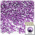 Half Dome Pearl, Plastic beads, 4mm, 10,000-pc, Luxplum Purple