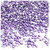 Half Dome Pearl, Plastic beads, 4mm, 10,000-pc, Lavender Purple