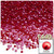 Half Dome Pearl, Plastic beads, 3mm, 1,440-pc, Pearl Red