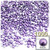 Half Dome Pearl, Plastic beads, 4mm, 1,000-pc, Lavender Purple