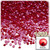 Half Dome Pearl, Plastic beads, 4mm, 1,000-pc, Pearl Red