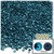 Half Dome Pearl, Plastic beads, 4mm, 10,000-pc, Midnight Aquamarine Blue
