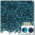 Half Dome Pearl, Plastic beads, 4mm, 288-pc, Midnight Aquamarine Blue