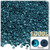 Half Dome Pearl, Plastic beads, 4mm, 1,000-pc, Midnight Aquamarine Blue