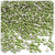 Half Dome Pearl, Plastic beads, 4mm, 288-pc, Grass Green