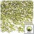 Half Dome Pearl, Plastic beads, 4mm, 10,000-pc, Bright Phosphoric Green