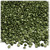 Half Dome Pearl, Plastic beads, 4mm, 288-pc, Olive Green