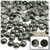 Half Dome Pearl, Plastic beads, 5mm, 10,000-pc, Charcoal Gray