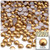 Half Dome Pearl, Plastic beads, 5mm, 10,000-pc, Golden Caramel Brown