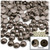 Half Dome Pearl, Plastic beads, 5mm, 10,000-pc, Milk Chocolate Brown