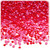 Half Dome Pearl, Plastic beads, 4mm, 288-pc, Tulip Red