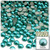 Half Dome Pearl, Plastic beads, 5mm, 10,000-pc, Jade Blue
