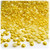 Half Dome Pearl, Plastic beads, 5mm, 1,000-pc, Sunshine Yellow