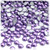 Half Dome Pearl, Plastic beads, 5mm, 1,000-pc, Lavender Purple