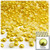 Half Dome Pearl, Plastic beads, 7mm, 10,000-pc, Sunshine Yellow