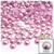 Half Dome Pearl, Plastic beads, 5mm, 144-pc, Satin Pink