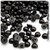 Half Dome Pearl, Plastic beads, 7mm, 10,000-pc, Pitch Black