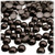 Half Dome Pearl, Plastic beads, 7mm, 1,000-pc, Mocha Brown