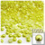 Half Dome Pearl, Plastic beads, 7mm, 1,000-pc, Yellow Rays