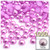 Half Dome Pearl, Plastic beads, 7mm, 1,000-pc, Plush Pink