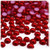 Half Dome Pearl, Plastic beads, 7mm, 1,000-pc, Pearl Red