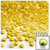 Half Dome Pearl, Plastic beads, 7mm, 1,000-pc, Sunshine Yellow