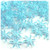 Starflake bead, SnowFlake, Cartwheel, Transparent, 18mm, 100-pc, Light Blue