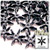 Starflake bead, SnowFlake, Cartwheel, Opaque, 25mm, 100-pc, Black