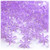 Starflake bead, SnowFlake, Cartwheel, Transparent, 18mm, 1,000-pc, Lavender Purple