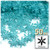 Starflake bead, SnowFlake, Cartwheel, Transparent, 18mm, 50-pc, Aqua