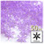 Starflake bead, SnowFlake, Cartwheel, Transparent, 18mm, 50-pc, Lavender Purple