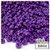 Pony Beads, Opaque, 6x9mm, 100-pc, Dark Purple