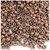 Pony Beads, Metallic Coated, 6x9mm, 1,000-pc, Copper