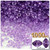 Plastic Rondelle Beads, Transparent, 6mm, 1,000-pc, Lavender Purple
