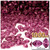 Plastic Rondelle Beads, Transparent, 6mm, 1,000-pc, Fuchsia