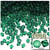 Plastic Bicone Beads, Transparent, 4mm, 1,000-pc, Emerald Green