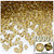 Plastic Bicone Beads, Transparent, 4mm, 1,000-pc, Champagne