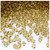 Plastic Bicone Beads, Transparent, 4mm, 1,000-pc, Champagne
