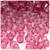 Bicone Beads, Transparent, Faceted, 10mm, 100-pc, Pink