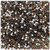 Rhinestones, Flatback, Round, 2mm, 2,500-pc, Beer Brown