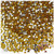 Rhinestones, Flatback, Round, 2mm, 2,500-pc, Golden Yellow