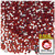 Rhinestones, Flatback, Round, 2mm, 2,500-pc, Ruby Red