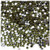 Rhinestones, Flatback, Round, 3mm, 1,440-pc, Olive Green