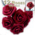 Artificial Flowers, Ribbon Roses, 0.25-inch, Red