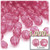 Plastic Faceted Beads, Transparent, 12mm, 1,000-pc, Fuchsia