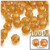 Plastic Faceted Beads, Transparent, 12mm, 1,000-pc, Sun Yellow