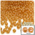 Plastic Faceted Beads, Transparent, 4mm, 1,000-pc, Sun Yellow