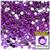 Rhinestones, Flatback, Round, 4mm, 10,000-pc, Purple (Amethyst)