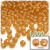 Plastic Faceted Beads, Transparent, 6mm, 1,000-pc, Sun Yellow